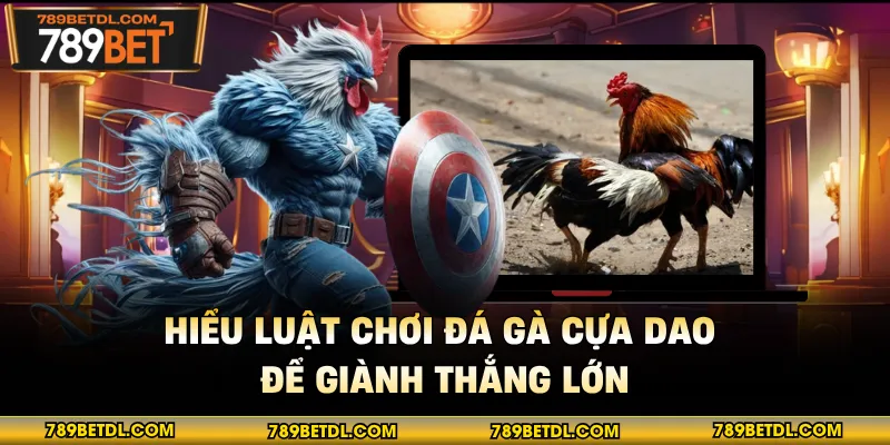 Hiểu luật chơi đá gà cựa dao để giành thắng lớn