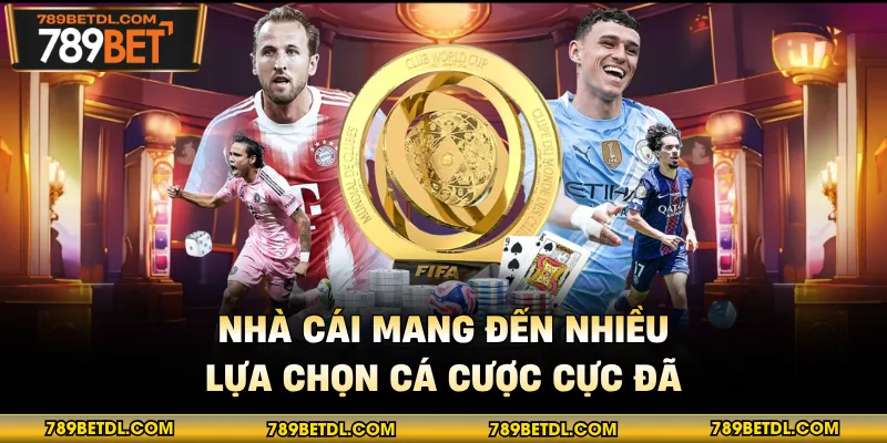 Nhà cái mang đến nhiều lựa chọn cá cược cực đã